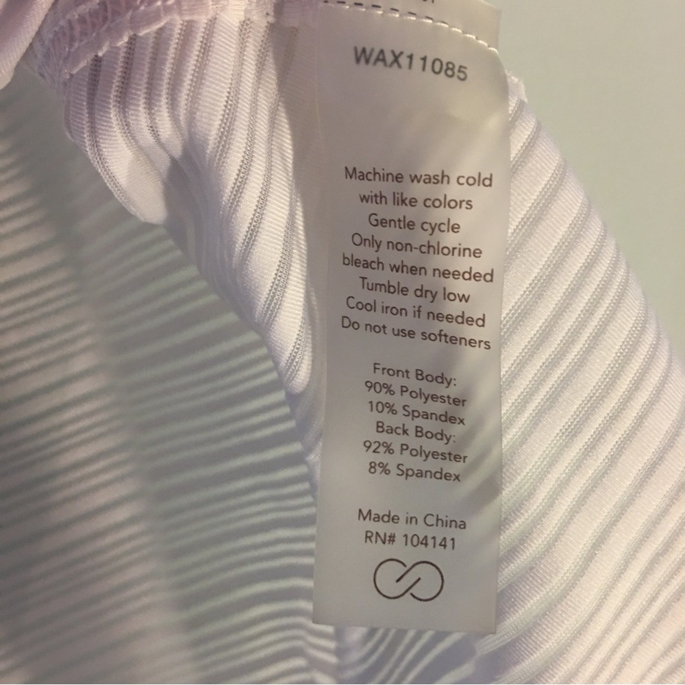 Calia White Workout Top Size Medium - Picture 4 of 5